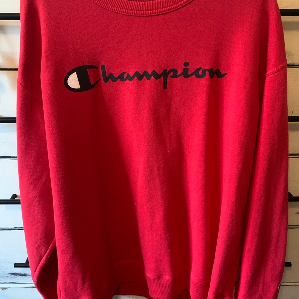 Champion Athleticwear in Red and Gray